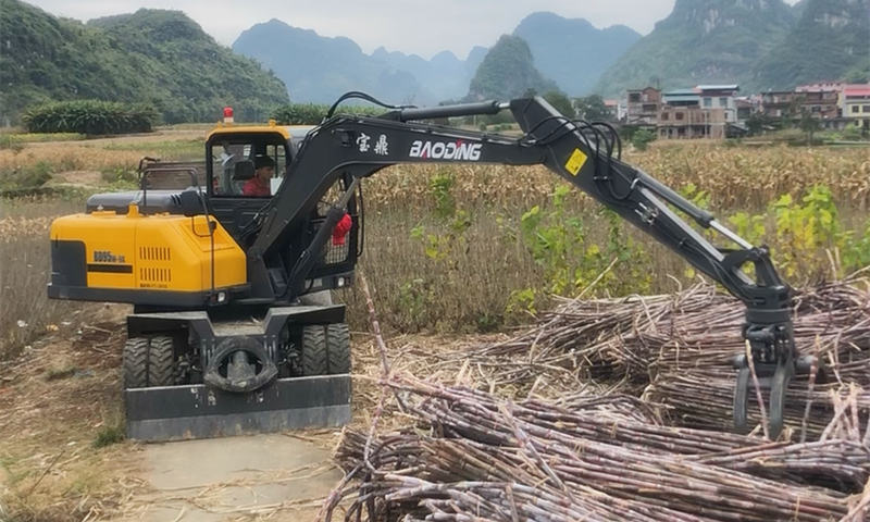 廣西寶鼎抓木機