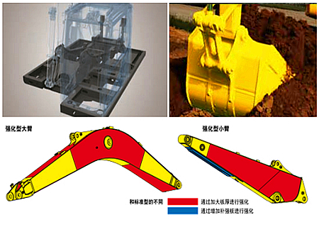 寶鼎BD80W輪式小挖掘機(jī)結(jié)構(gòu)堅固