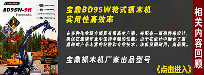 寶鼎95抓木機型號